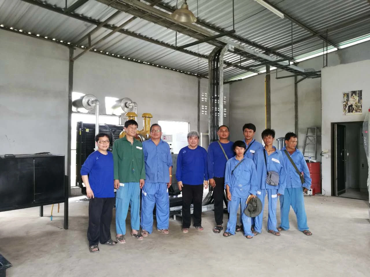 เครื่องกำเนิดไฟฟ้าไบโอแก๊ส HEHAI POWER 250 kW